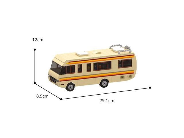 ZITIANYOUBUILD Mobile Lab / RV Model with Details 692 Pieces from Crime TV Series MOC