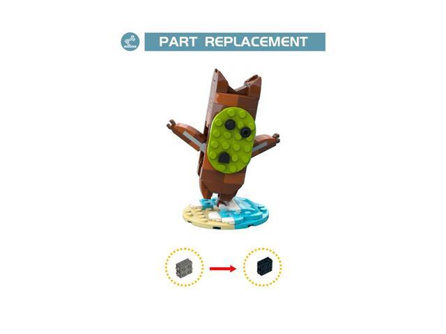 ZITIANYOUBUILD 119 Pieces Brown Korok Ya Ha Ha Building Blocks Toys Set from Game MOC