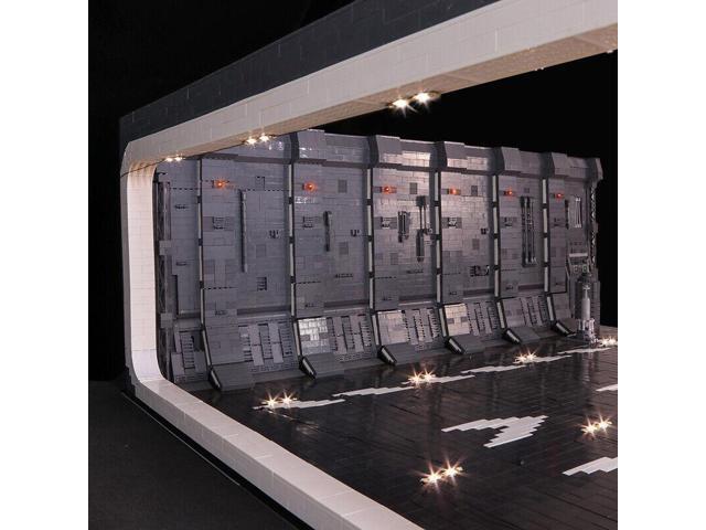 ZITIANYOUBUILD Docking Bay 327 Hanger with LED Lighting Kit 7857 Pieces Building Set MOC