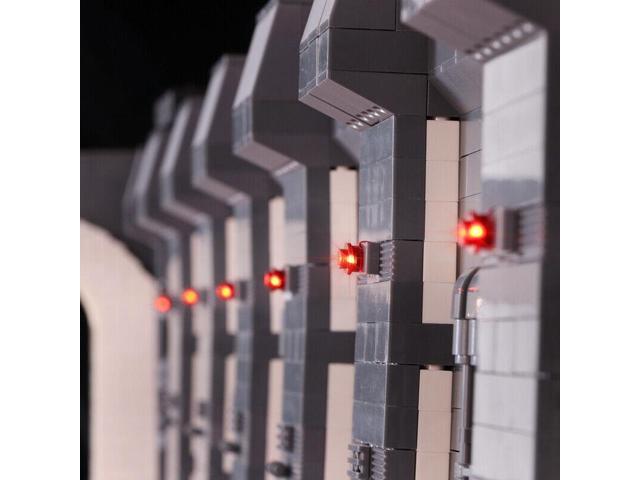 ZITIANYOUBUILD Docking Bay 327 Hanger with LED Lighting Kit 7857 Pieces Building Set MOC