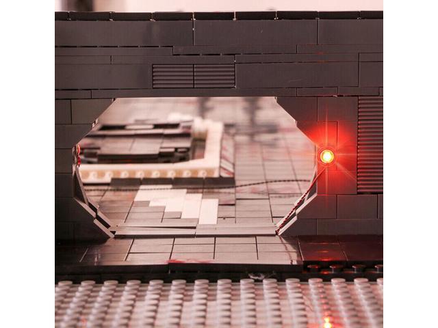 ZITIANYOUBUILD Docking Bay 327 Hanger with LED Lighting Kit 7857 Pieces Building Set MOC