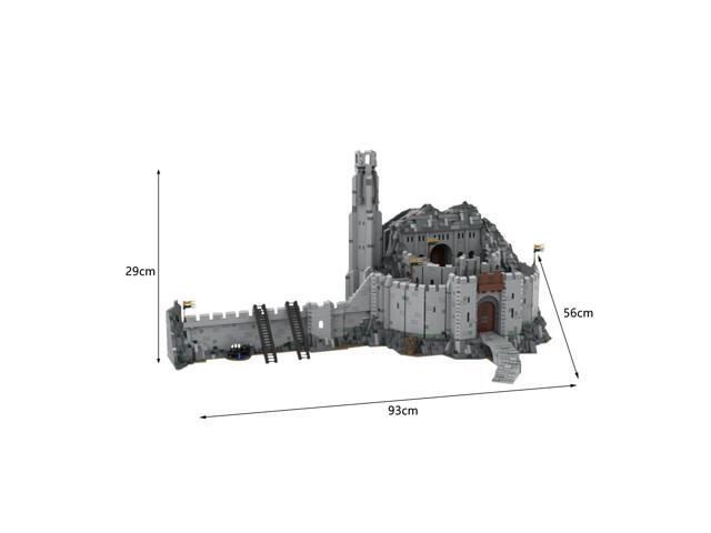 ZITIANYOUBUILD Helm's Deep, UCS Scale Fortress 6184 Pieces Building Toys Set MOC