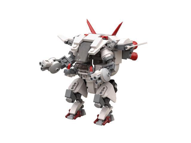 ZITIANYOUBUILD White Rabbit D. va Model 204 Pieces from Video Game Building Toys Set MOC