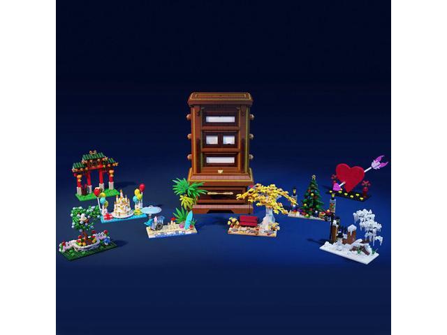 ZITIANYOUBUILD Seasons In Time: Calendar w/ Seasonal Specific Vignettes 3032 Pieces MOC