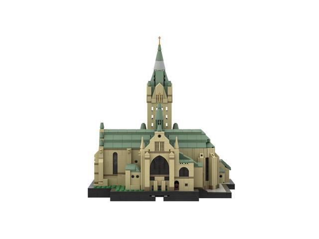 ZITIANYOUBUILD Paderborn Cathedral Model 3164 Pieces Modular Building Building Toys MOC