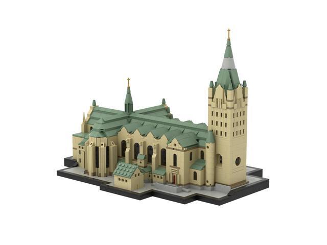 ZITIANYOUBUILD Paderborn Cathedral Model 3164 Pieces Modular Building Building Toys MOC