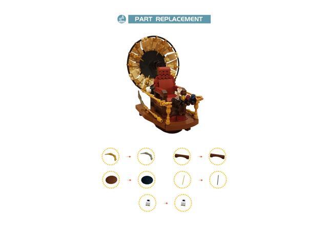 ZITIANYOUBUILD The Time Machine from Movie 423 Pieces Building Toys Gift for Kids MOC