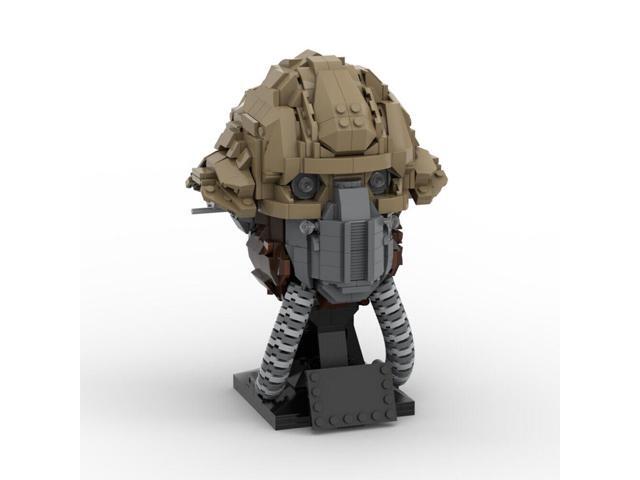 ZITIANYOUBUILD Bust of Pilot / Benthic Helmet Model 776 Pieces from Sci-Fi Movie MOC