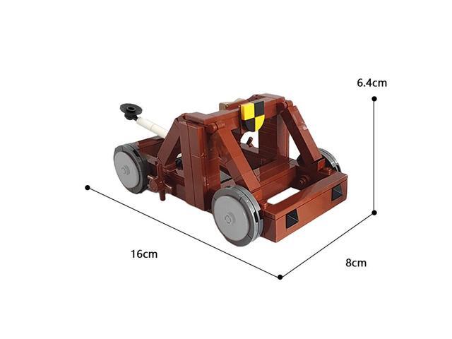 ZITIANYOUBUILD Siege Machine Medieval Catapult Siege Vehicle Building Kit 187 Pieces MOC