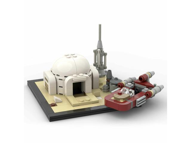 ZITIANYOUBUILD Protagonist's Hut and Speeder on Tatooine Model 178 Pieces MOC