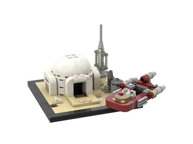 ZITIANYOUBUILD Protagonist's Hut and Speeder on Tatooine Model 178 Pieces MOC