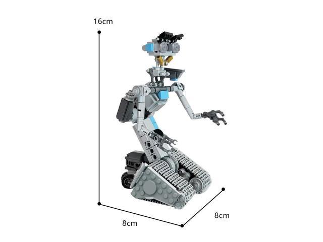 ZITIANYOUBUILD Short Circuit Johnny 5 A Friendly Naive Selfaware Robot 369 Pieces from Comedy Film 100% Compatible with LEGO Brand New and High...