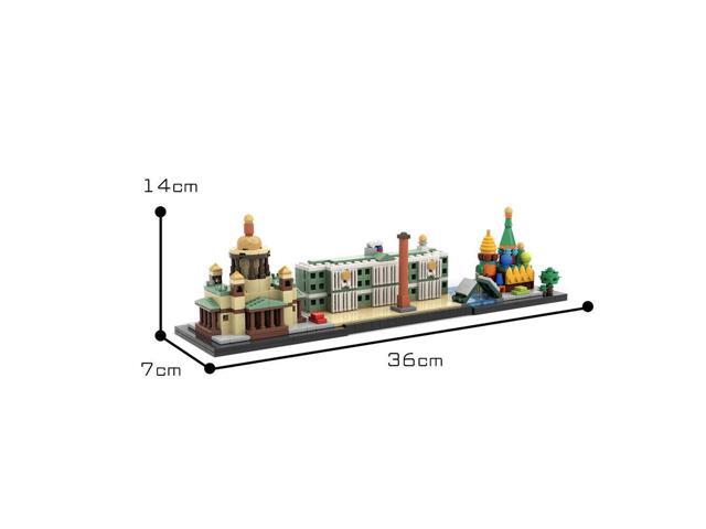ZITIANYOUBUILD MOC-42108 Skyline Saint Petersburg Model 500 Pieces Building Toys Building Toys MOC