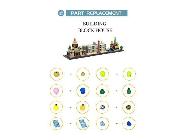 ZITIANYOUBUILD MOC-42108 Skyline Saint Petersburg Model 500 Pieces Building Toys Building Toys MOC