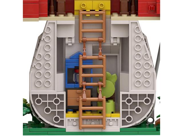 ZITIANYOUBUILD Mushroom House Model 1048 Pieces Building Kit for Kids and Adults MOC