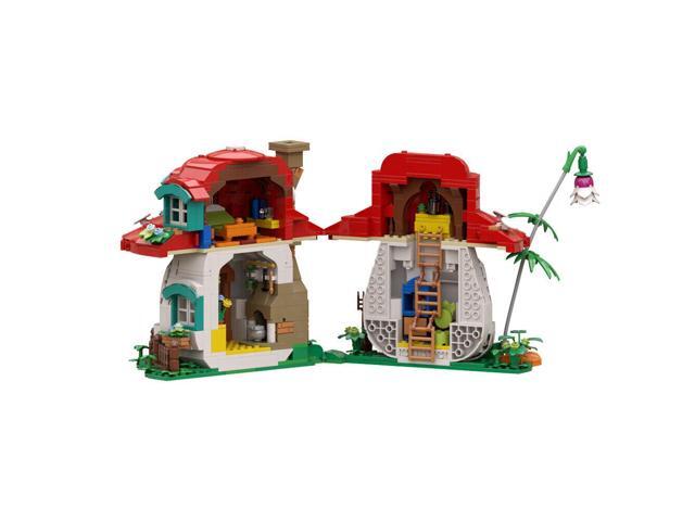 ZITIANYOUBUILD Mushroom House Model 1048 Pieces Building Kit for Kids and Adults MOC