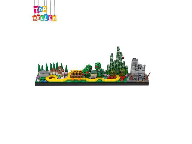 ZITIANYOUBUILD MOC-53107 Skyline Architecture Model with Emerald City and Scarecrow 382 Pieces MOC