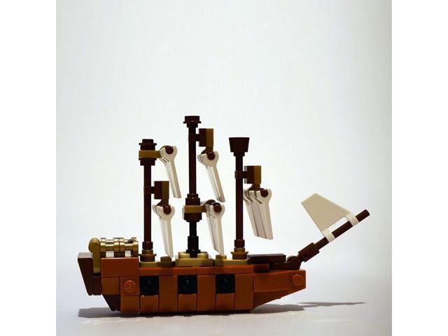 ZITIANYOUBUILD MOC-12949 Ship Boat Model Building Blocks Toys Set 125 Pieces Building Toys Set MOC