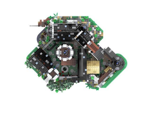 ZITIANYOUBUILD MOC-24877 Löwenstein Castle - Official Expansion 3609 Pieces Building Toys Set MOC