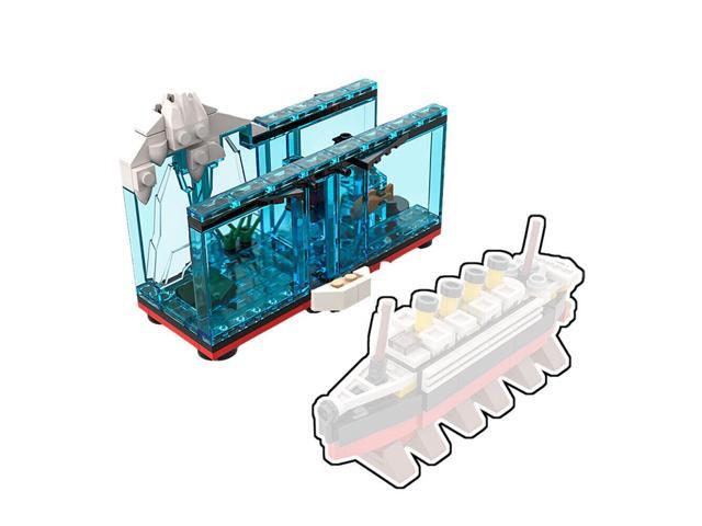 ZITIANYOUBUILD MOC-91796 The Sinking Micro Titanic Display Expansion Set 117 Pieces MOC
