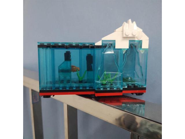 ZITIANYOUBUILD MOC-91796 The Sinking Micro Titanic Display Expansion Set 117 Pieces MOC