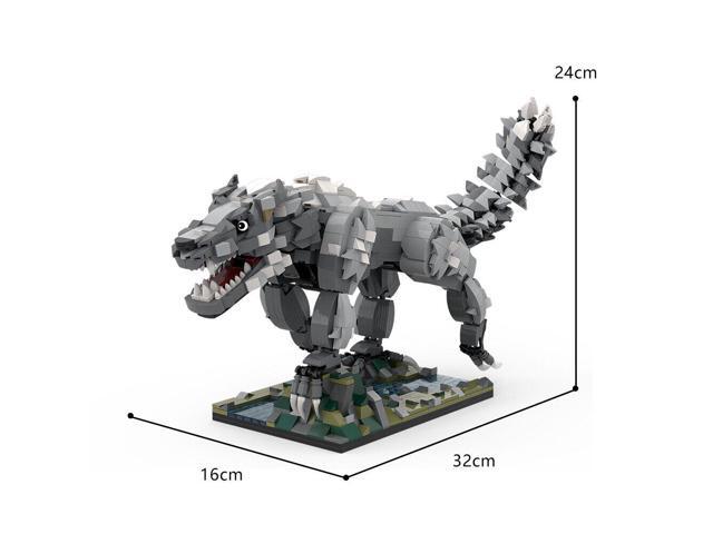 ZITIANYOUBUILD MOC-98876 Huge Wolf Creature Monster Form Model 1446 Pieces Building Toys Set MOC