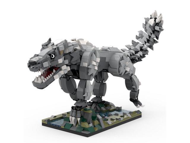 ZITIANYOUBUILD MOC-98876 Huge Wolf Creature Monster Form Model 1446 Pieces Building Toys Set MOC