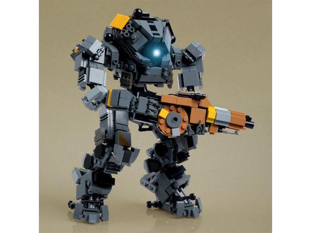 ZITIANYOUBUILD Ion-class Robot with Splitter Rifle 888 Pieces from Shooting Game MOC
