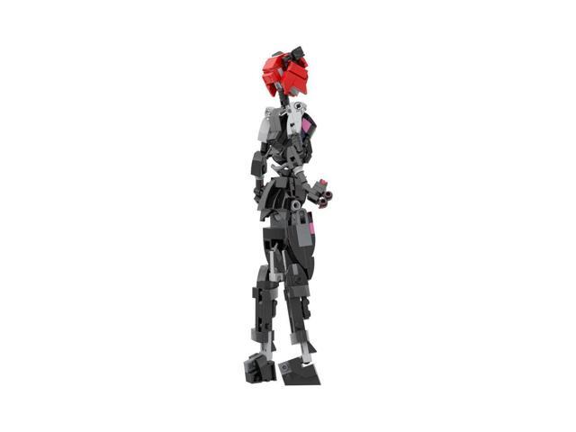 ZITIANYOUBUILD Micro Female Robot with Cat Ears Building Toys Set 231 Pieces MOC