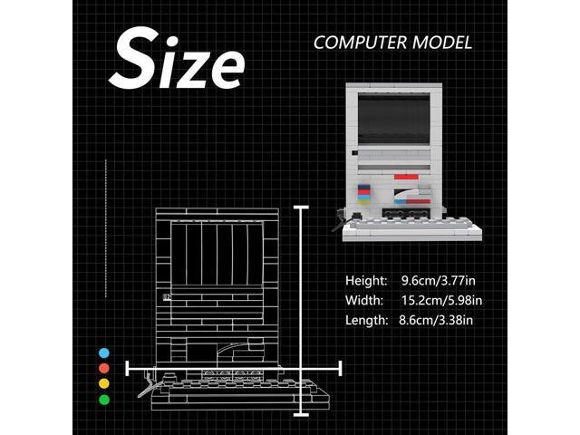 ZITIANYOUBUILD MOC-44604 Computer Puzzle Box Educational Toys Level 6 Puzzle Box 363 Pieces MOC