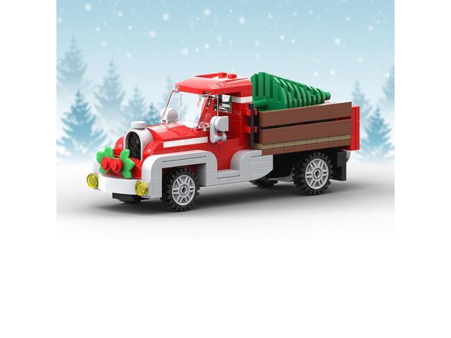 ZITIANYOUBUILD MOC-17099 Old Red Truck for Winter Village Cottage 10229 Set Building Toys Set MOC