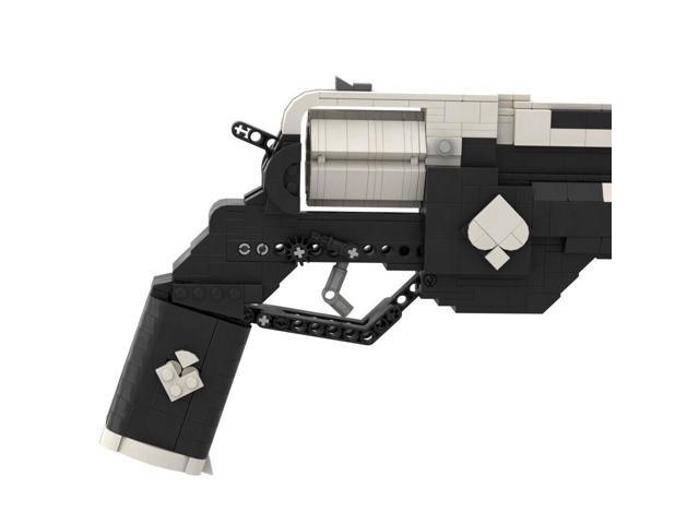 ZITIANYOUBUILD Ace of Spades Toy Pistol Model 716 Pieces Building Toys Sets & Packs MOC