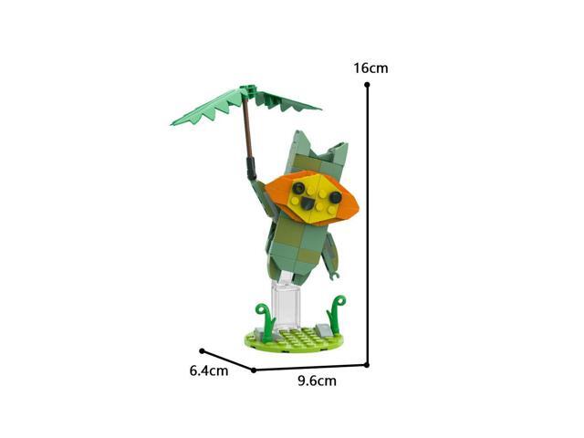 ZITIANYOUBUILD Green Korok and Blue Korok Model 256 Pieces Building Toys Set MOC