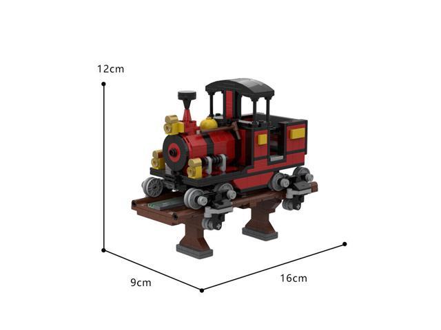ZITIANYOUBUILD Runaway Mine Train Building Toy Kit 990 Pieces Building Toys Set MOC