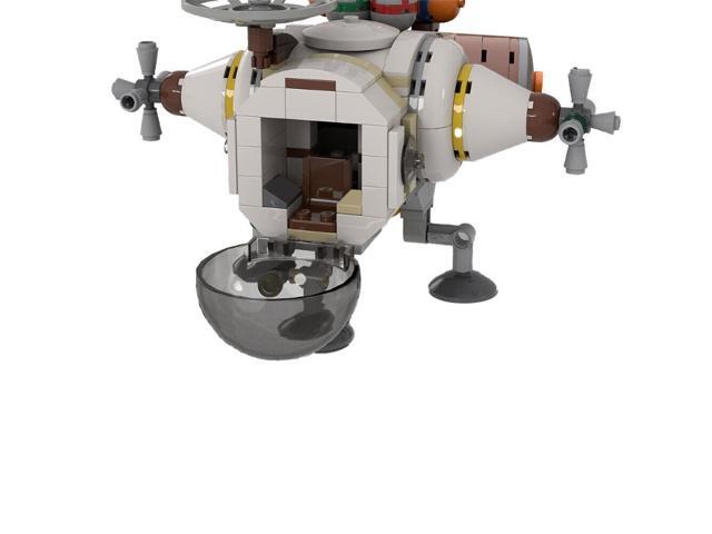 ZITIANYOUBUILD MOC-54631 Hearthian Ship with Cockpit 243 Pieces from Action Adventure Game MOC