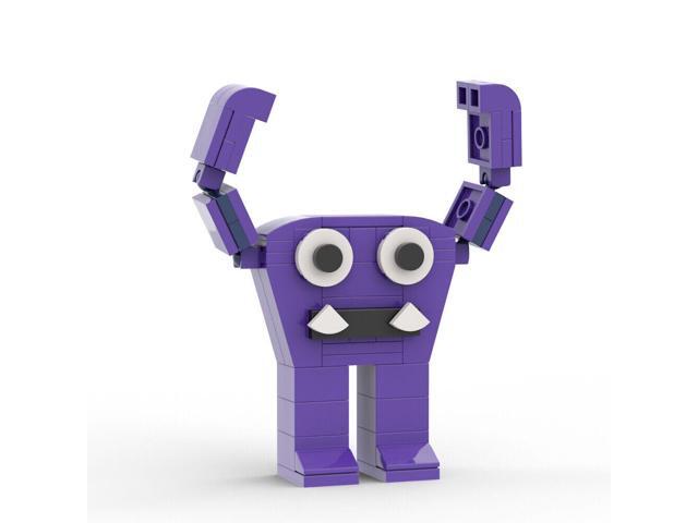 ZITIANYOUBUILD Tiny Purple Monster Captain Building Toys 59 Pieces Building Toys Set MOC