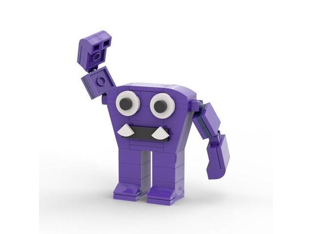 ZITIANYOUBUILD Tiny Purple Monster Captain Building Toys 59 Pieces Building Toys Set MOC