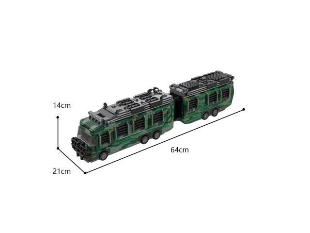 ZITIANYOUBUILD MOC-112801 Fleetwood RV Mobile LAB Laboratory V2.0 Model 3158 Pieces from Movie MOC