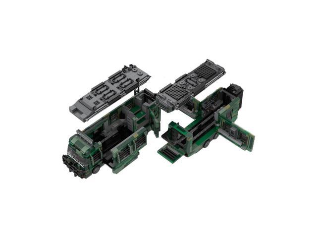 ZITIANYOUBUILD MOC-112801 Fleetwood RV Mobile LAB Laboratory V2.0 Model 3158 Pieces from Movie MOC