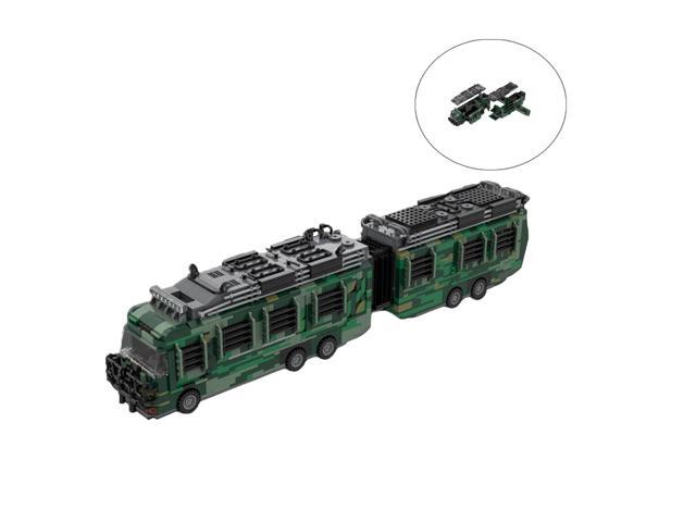 ZITIANYOUBUILD MOC-112801 Fleetwood RV Mobile LAB Laboratory V2.0 Model 3158 Pieces from Movie MOC