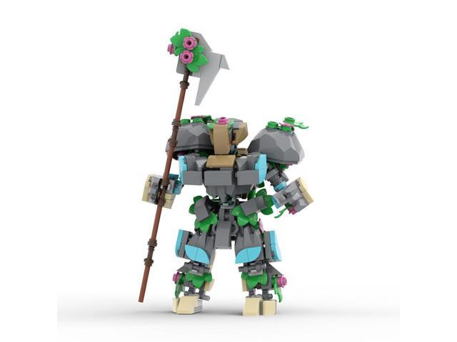 ZITIANYOUBUILD Forest Defender Robot Mech 283 Pieces Building Toys Set MOC