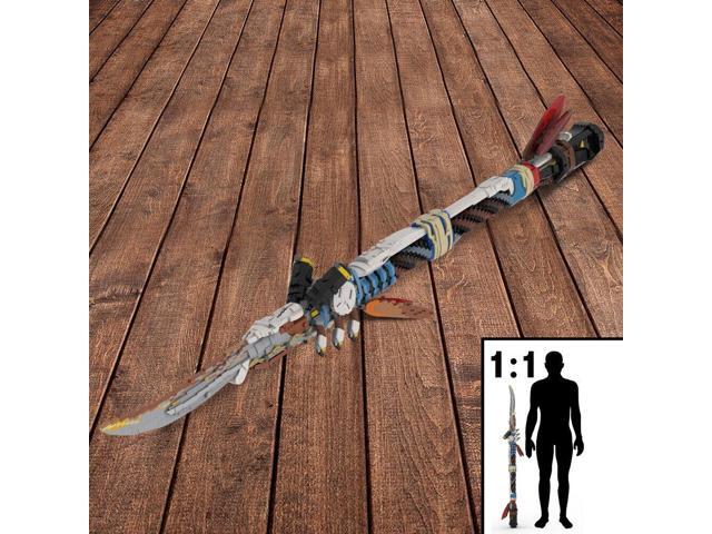 ZITIANYOUBUILD MOC-142400 1:1 Powerful Hi-tech Spear Melee Weapon from Video Game 3427 Pieces MOC