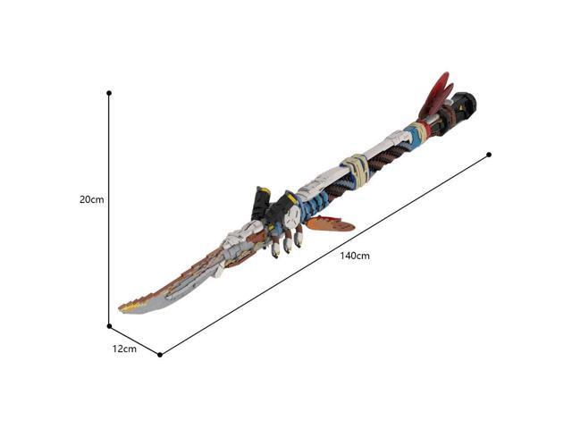 ZITIANYOUBUILD MOC-142400 1:1 Powerful Hi-tech Spear Melee Weapon from Video Game 3427 Pieces MOC