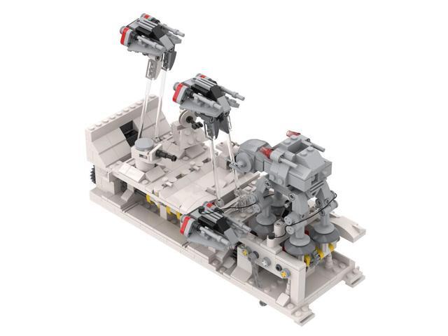 ZITIANYOUBUILD The Most Famous Battle Scene Howth Model with Shuttle Machine from Star Wars 615 Parts for Collection 100% Compatible with LEGO...