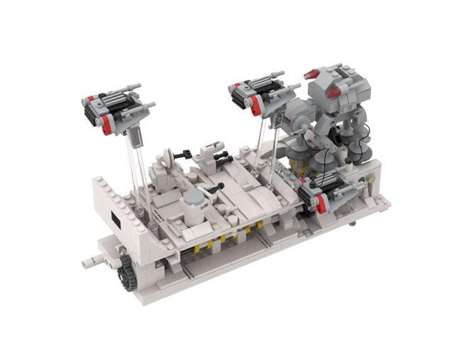 ZITIANYOUBUILD The Most Famous Battle Scene Howth Model with Shuttle Machine from Star Wars 615 Parts for Collection 100% Compatible with LEGO...