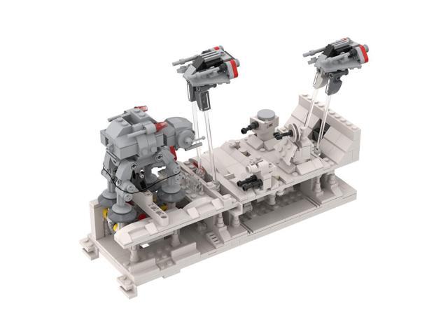 ZITIANYOUBUILD The Most Famous Battle Scene Howth Model with Shuttle Machine from Star Wars 615 Parts for Collection 100% Compatible with LEGO...
