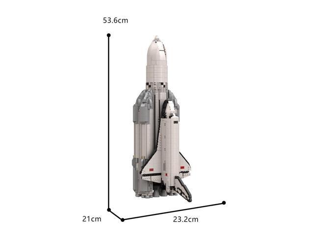 ZITIANYOUBUILD MOC-91433 Energia Rocket / Launch Vehicle Model 1:110 Scale 3844 Pieces MOC