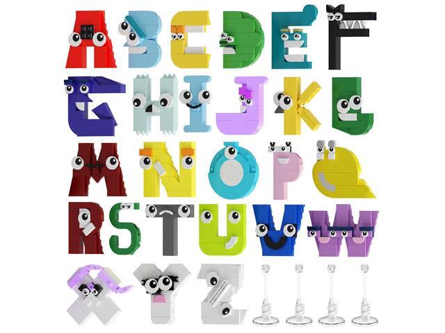 ZITIANYOUBUILD 26-in-1 Alphabet (A-Z) 765 Pieces with Box Paper Instructions MOC
