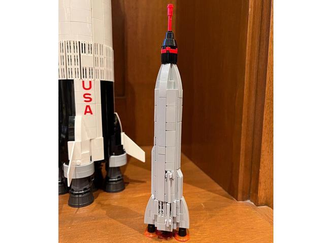 ZITIANYOUBUILD MOC-36530 Mercury Atlas 1:110 Scale Model 136 Pieces Building Blocks Toys Set MOC