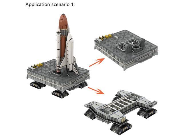 ZITIANYOUBUILD Space Shuttle Transporter Crawler Model 2365 Pieces 100% Compatible with LEGO Brand New and High Quality